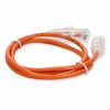 Add-On 8FT RJ-45 MALE TO RJ-45 MALE CAT6 STRAIGHT BOOTED, SNAGLESS ORANGE SLI ADD-8FSLCAT6-OE